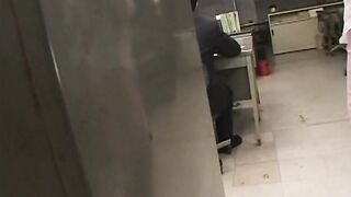 Japanese busty secretary needs to satisfy boss friend