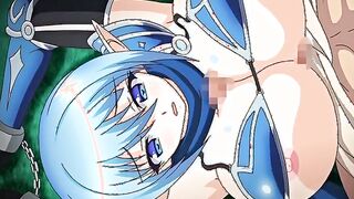 Hentai busty elf gets tits fucked