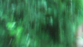 Fit Nude Milf Threesome Sex In Public Hotel Garden
