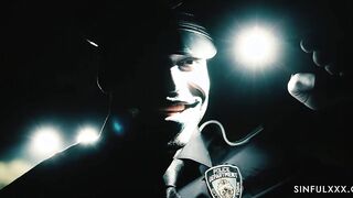 Is there any problem, officer? Halloween