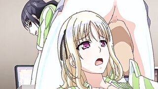 Hentai boss having sex with beautiful college girls