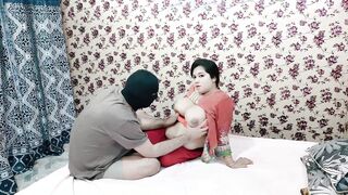 My stepson ejaculates on my huge boobies when I was home alone