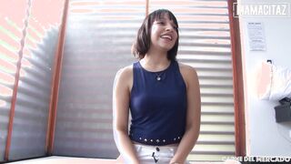 Tiny Breasts Hispanic (Matilde Ramos) Gets Insane Orgasms From (Alex Moreno)'s Long Dick - CARNE DEL MERCADO