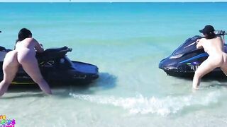 Virgo Peridot and Mandimayxxx Gets Banged! By Gibby The Clown On A Jet Ski Inside The Middle Of The Ocean
