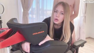 She liked my gift so much that she let me pounded her