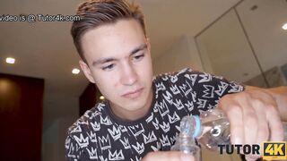 TUTOR4K. Bro Poured Pheromones on a hot Spanish Dame to Pump Her Full of Cum