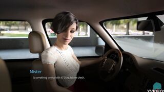 COLLEGE TIED #167 • Banging her soak twat inside the vehicle
