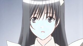 Hentai lovely maid in stockings has sex