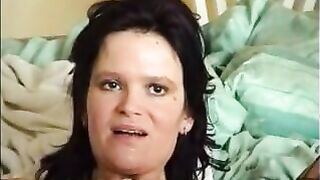 Hot milf fucked doggystyle get a big facial