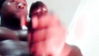 African Penis Stroke and Cum Compilation two by CBX8