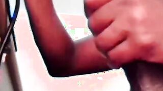 African Penis Stroke and Cum Compilation two by CBX8