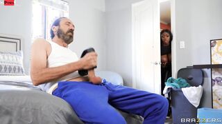 Semen Demon Scene With Steve Holmes, Ebony Mystique - Brazzers Official