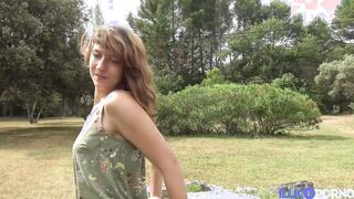 Melany discovers the pleasures of a long afro dick