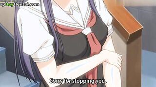Hentai sexy elf schoolgirl gets fucked hard