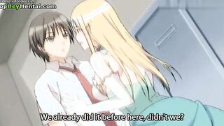 Hentai sexy elf schoolgirl gets fucked hard