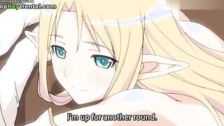 Hentai sexy elf schoolgirl gets fucked hard