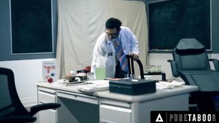 INNOCENT TABOO - mom Lets Shady Doctor FIST And Cum Into Her At Fertility Clinic To Got Pregnant!