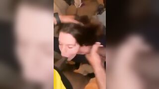 Throat fucking white girls ...Blacked