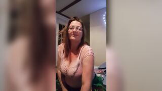 Smoking a cig, having fun with vibrators, cock pump.