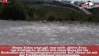 EroCom Henry JennyBerger auf berg aussichtsplattform gefickt passant clip