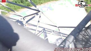 EroCom Henry JennyBerger auf berg aussichtsplattform gefickt passant clip