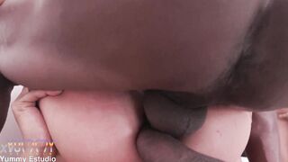 Turned On Jennifer Low assfucked with double penetration and DAP by the pool