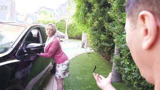 Big Tit mom Dee Williams Gets Banged!, Eats Butt, and Swallows Cum to Pay for Vehicle Crash GP2496