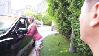 Big Tit mom Dee Williams Gets Banged!, Eats Butt, and Swallows Cum to Pay for Vehicle Crash GP2496