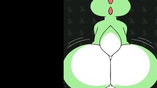 Beat Banger [parody Anime game PornPlay ] Ep.two bi-curious anal fun with Toriel Judy and Yoshi