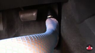 Driving inside Fishnets and Pointed Heels