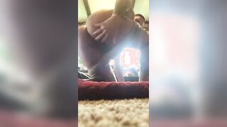 FOXY ROXY GETTING OFF ON PRINCE YASHUAS 11" DONG