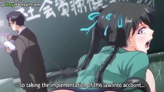 Hentai rough anal sex with big tits college girls