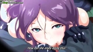 Hentai rough anal sex with big tits college girls