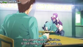 Hentai rough anal sex with big tits college girls