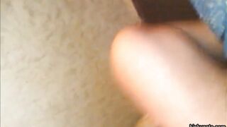 submissive whore Olga pleases her master
