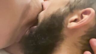 Small Hispanic Squirts and gets Creampied inside Hotel