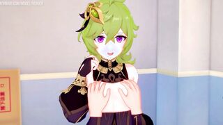 Genshin Impact: Collei Doggy Style Sex with a Perfect Cutie. (3D Animated)