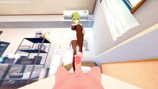 Genshin Impact: Collei Doggy Style Sex with a Perfect Cutie. (3D Animated)