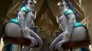[PMV] WIDOWMAKER VS MERCY - SCREWED BATTLE - Rondoudou Media