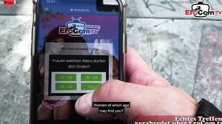 German blonde tattoo teenagers bitch pick up inside outdoor