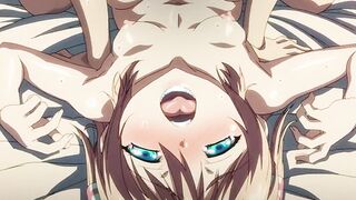 Hentai lovely 18yo girl enjoys passionate sex