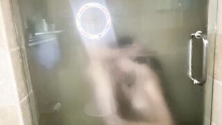 Fucking My Step Sisters 18 Year Old Friend Inside The Shower - IceOnFire