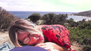 We looked at the sea. And that's what happened next... get two orgasms