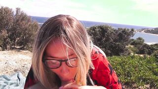 We looked at the sea. And that's what happened next... get two orgasms