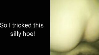 Dumb Blonde Tricked into Fucking