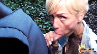 BLONDE TATTOOED mom VICKY HUNDT GETS THE COCK SHE WAS