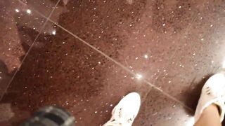 Two wild blondes masturbate throughout a hotel
