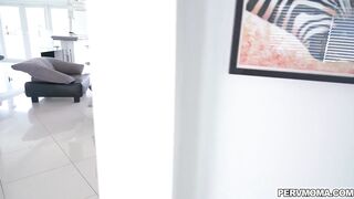 Stepson fucking his goddess stepmom silly and ejaculates hard all