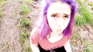 APRIL DRINKS LOTS OF PISS OUTSIDE INSIDE OUTDOORS