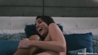 Very turned on lesbo loves sixty-nine and scissoring with her roommate